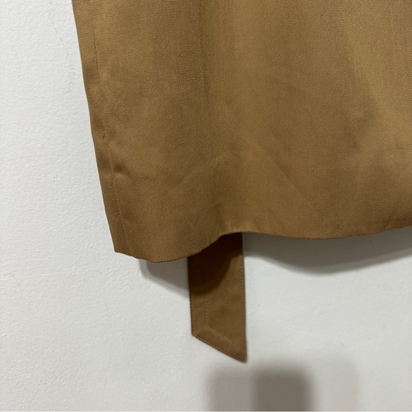 CLUB MONACO Everywear Trench Coat Beige Sz S - Picture 7 of 14